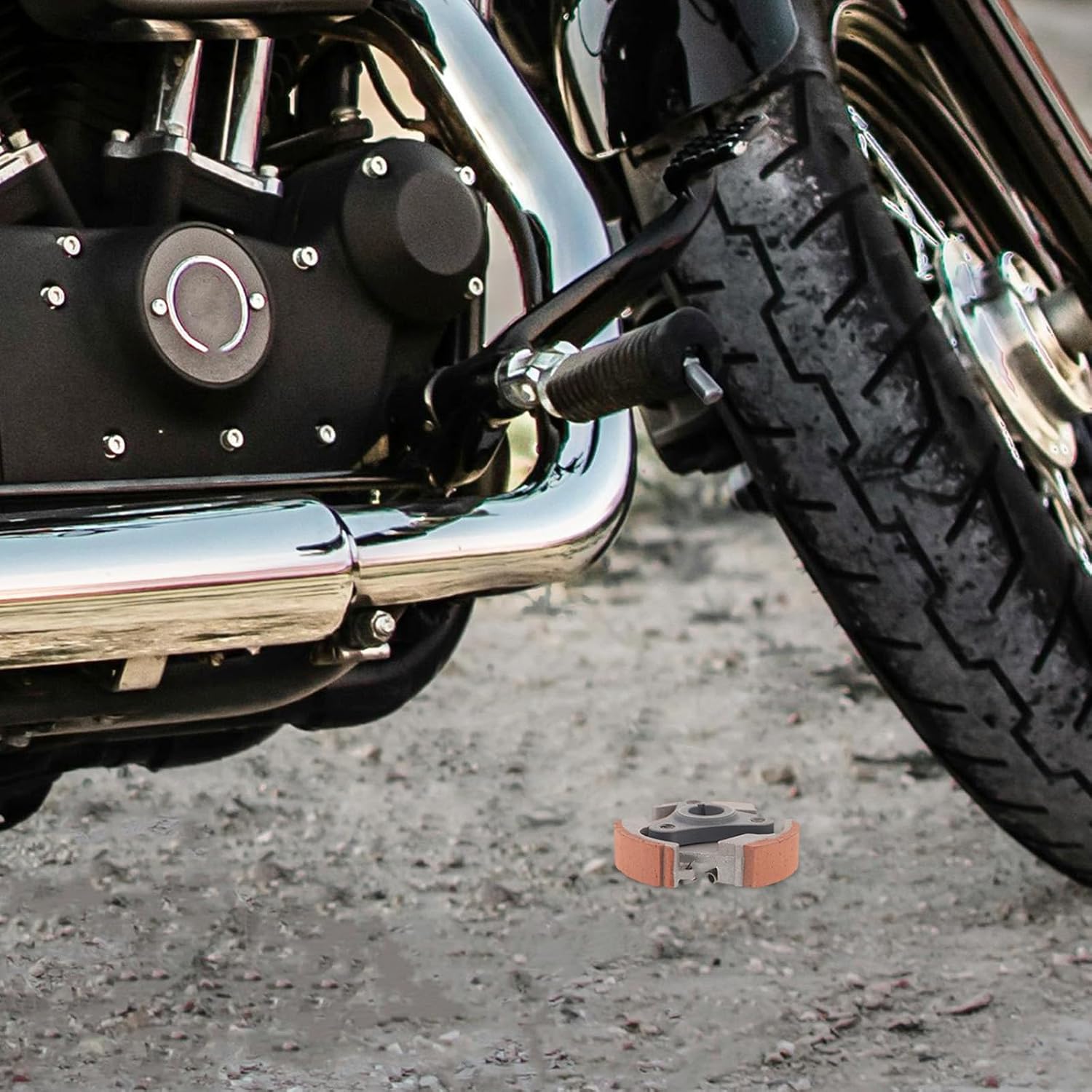 Heavy Duty Motorcycle Clutch Pad Replacement for 2-stroke 47-49cc Mini Motorcycles, Iron Material with Spring, Improved Control for Off-road and Road Use Dirt Bike Clutch