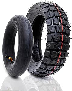 Bitume | Pneumatico 80/65-6 (10x3 Pollici) Per Scooter Elettrico Dualtron Victor Zero10x Kaabo Mantis 10 Wegoboard Blaster Speedtrott RX 2000 | Pneumatico Antiscivolo Rinforzato - Foto 4