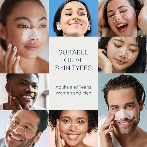 Miniatura 7 de TEREZ & HONOR Tiras coreanas de poros de fusión para eliminar puntos negros, 5 kits  Suavizante de sebo, tiras minimizadoras de poros