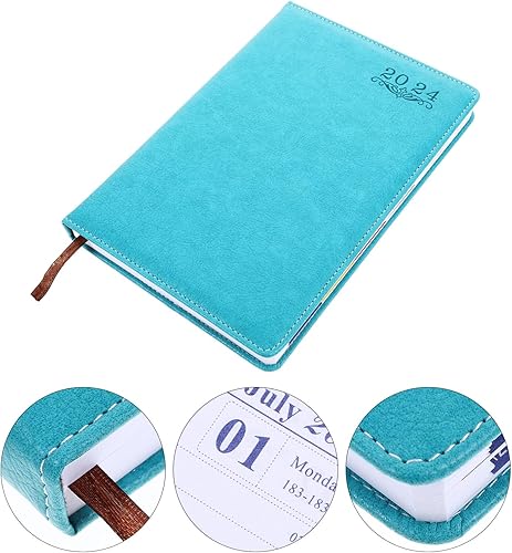 Miniatura 5 de Agenda 2024, agenda semanal y mensual 2024, agenda diaria de 12 meses, agenda diaria, semanal, mensual, agenda anual, organizador de suministros de