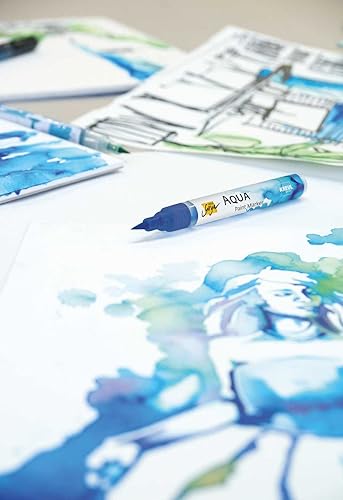 Miniatura 5 de Solo Goya Aqua - Marcador de pintura azul cobalto, azul cobalto