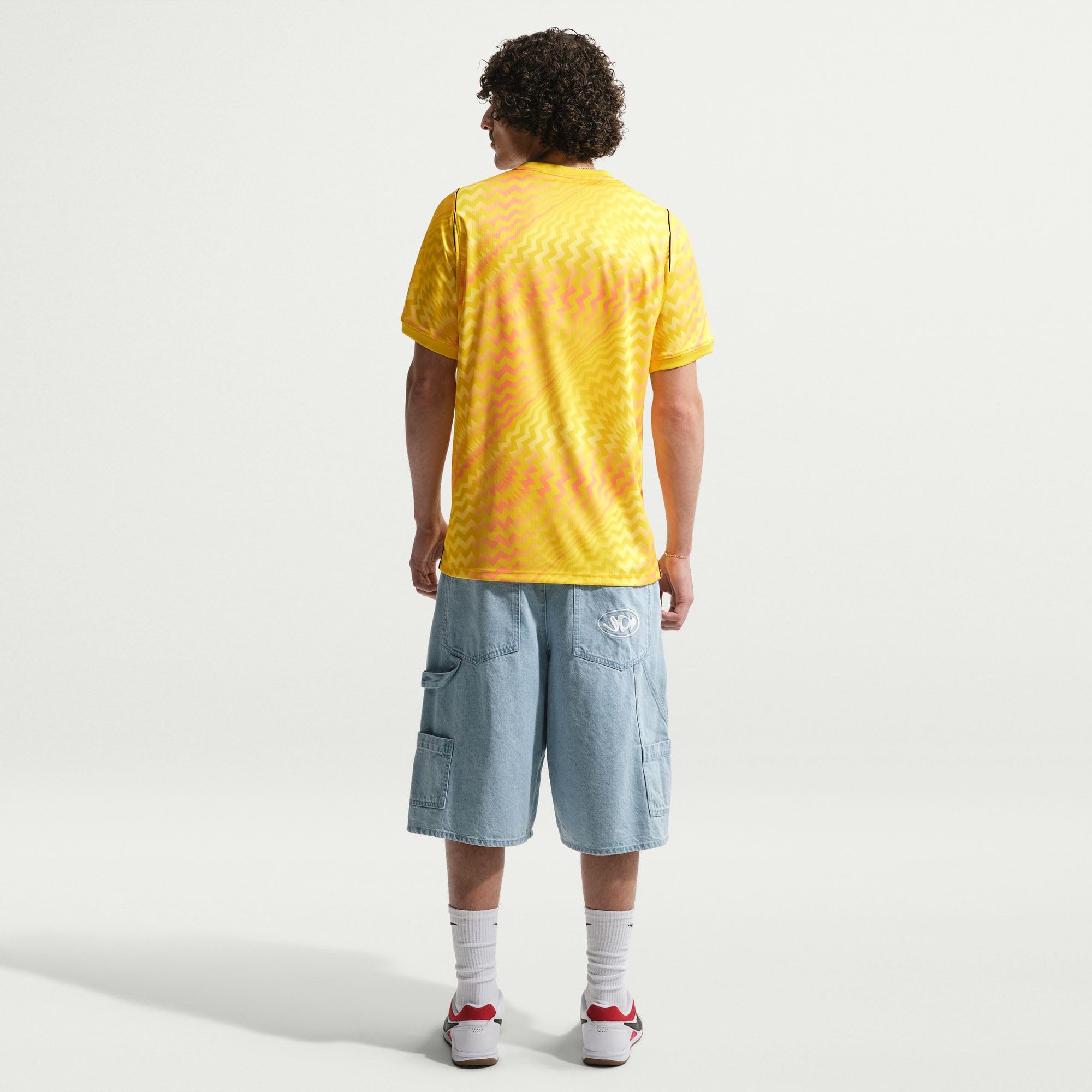 Nike Norwegen 2026 Stadion Torwart Nike Dri-Fit Replika-Kurzarm-fußballtrikot für Herren Replica Maglia da Calcio a Maniche Corte Uomo