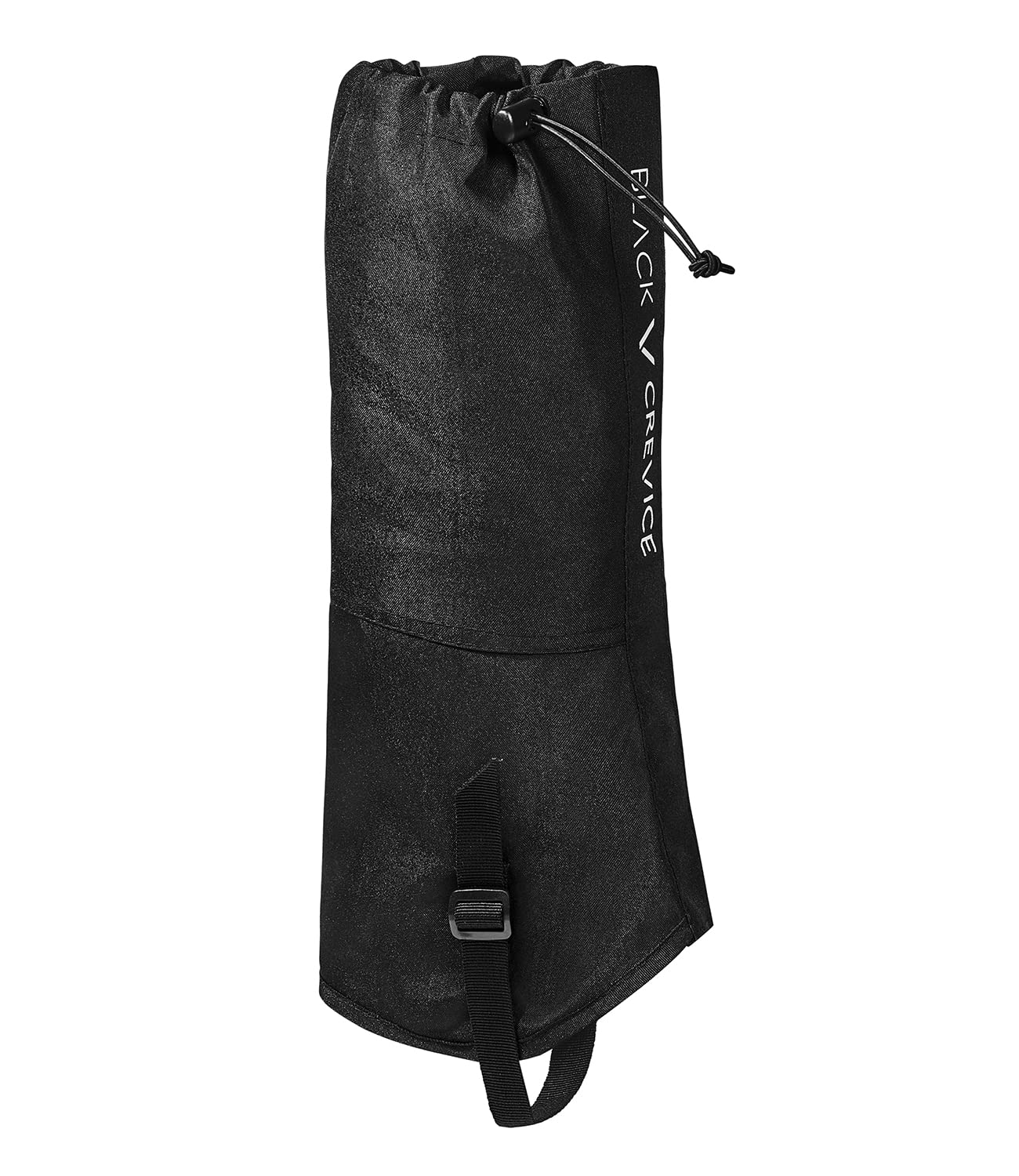 Black Crevice Lot de Raquettes à Neige - Raquettes à Neige en Aluminium pour Homme et Femme en 3 Tailles différentes - Bâtons de Trekking télescopiques en Aluminium - Guêtres d'extérieur imperméables