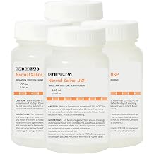 SurgiMac Normal Saline 4 Pack of 100 mL