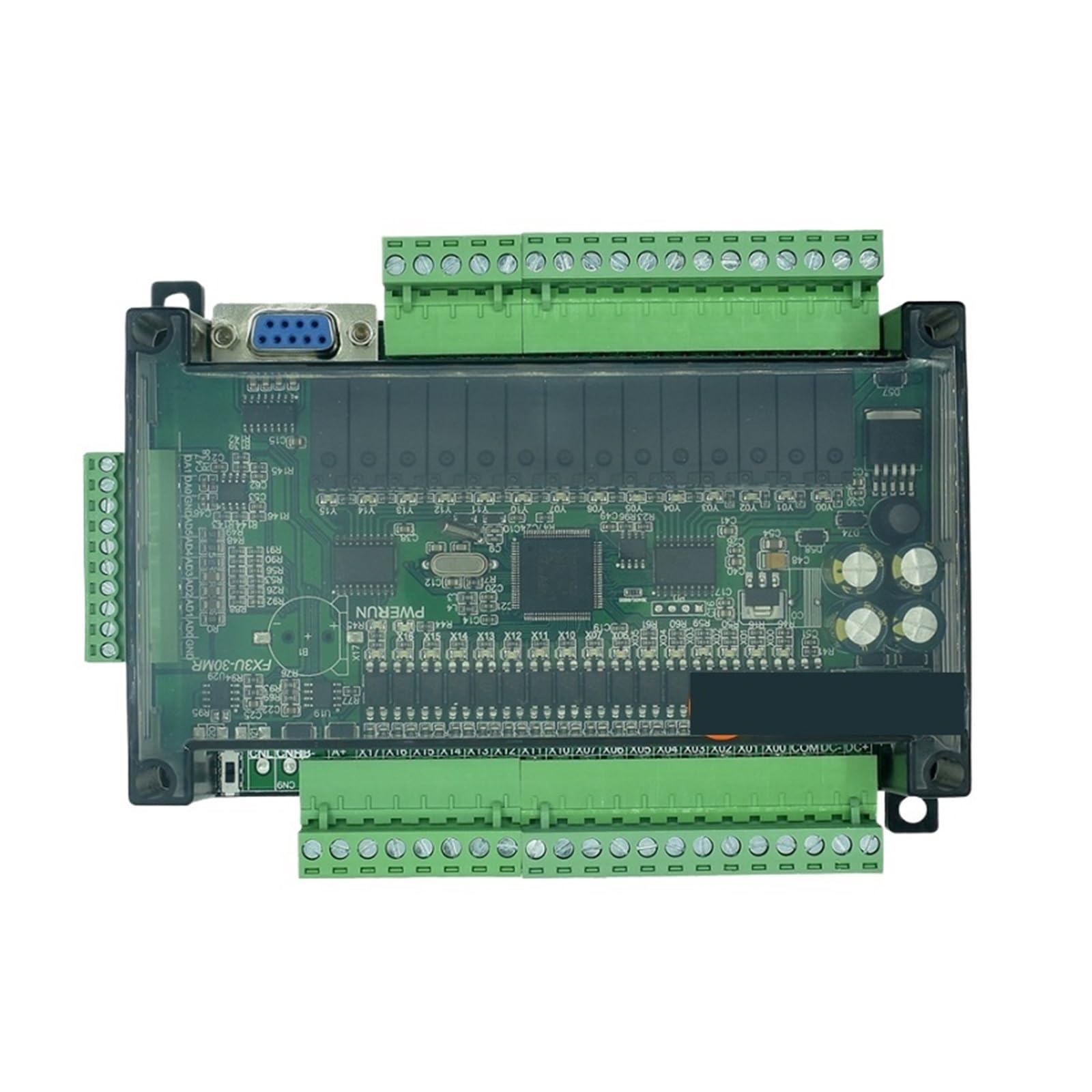 Automate programmable FX3U-32MT équipé de entrées analogiques 6AD 2DA industrielles