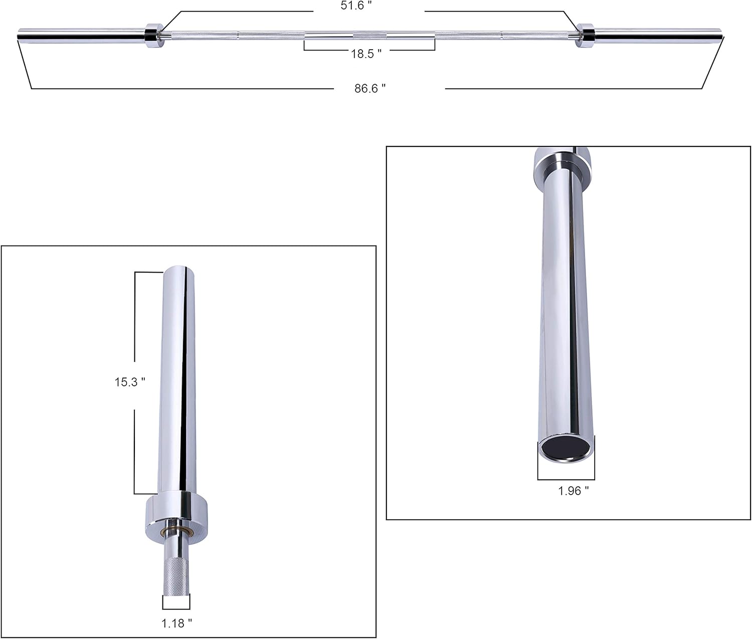 Signature Fitness 2 Olympic Bumper Plate Weight Plates with 7FT Olympic Barbell, Multiple Packages Signature Fitness 2 Olympic Bumper Plate Weight Plates with 7FT Olympic Barbell, Multiple Packages