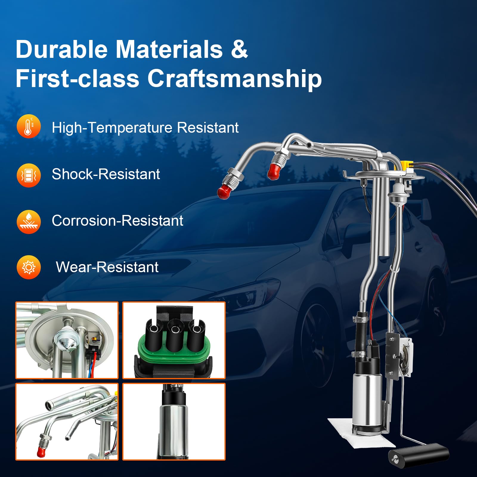 96-97 Chevy GMC Fuel Pump For 96-97 Chevy/GMC C/K 1500/2500/3500 (5.0L, 5.7L, 4.3L) Fuel Pump Assembly - Foto 5