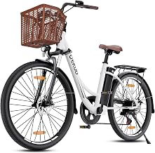 E-Bike Damen/Herren, 26 Zoll/27.5 Zoll Elektrofahrrad, mit 36V 13Ah Li-Ion Akku, 250W Motor, Reichweite bis zu 90-100KM im Hybrid Modell
