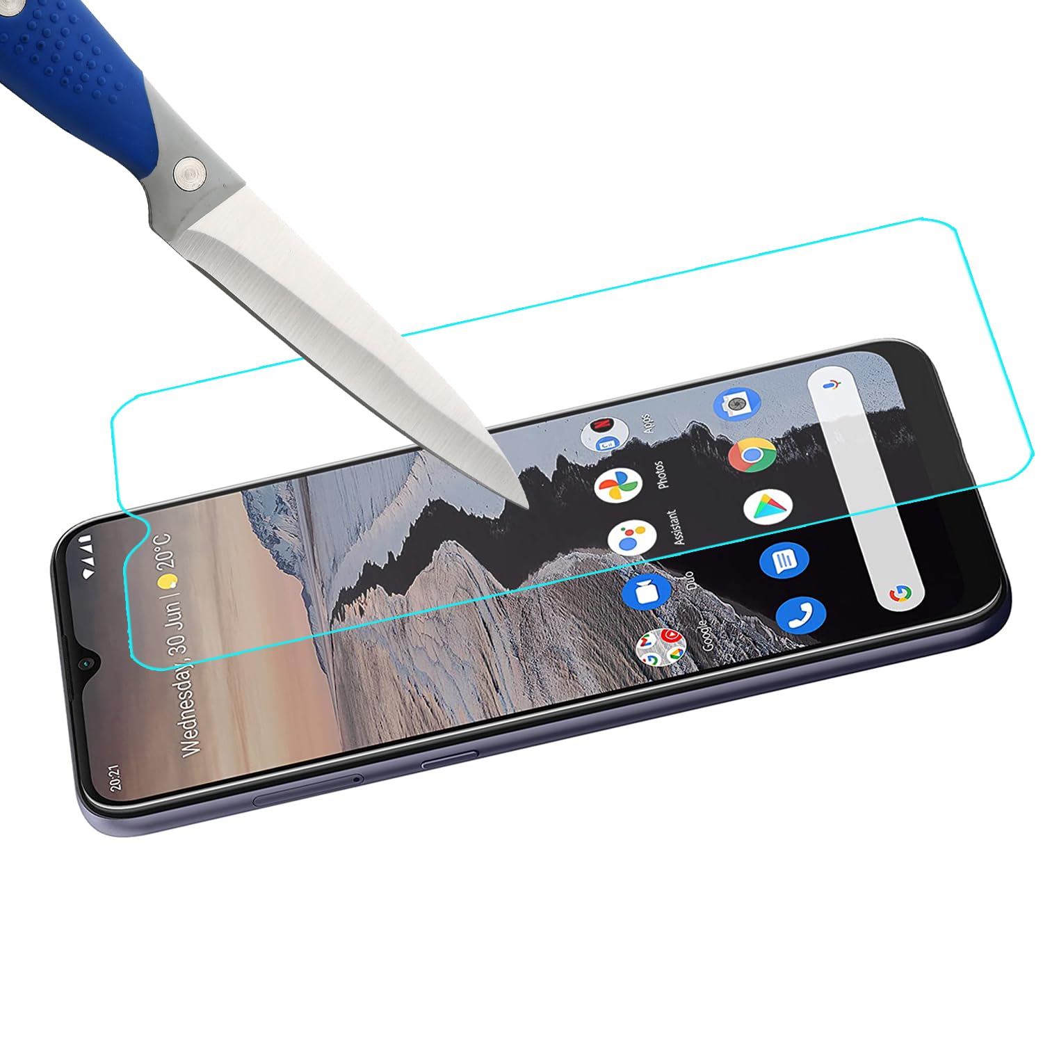 Fantastica protezione per lo schermo in vetro temperato per Nokia G10/G20
