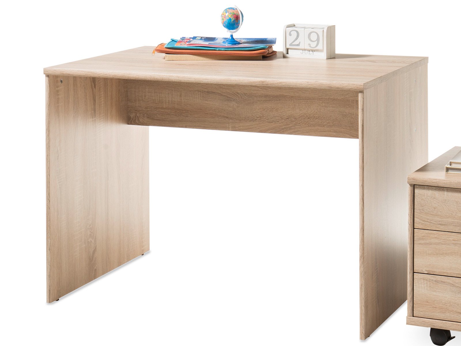 möbelando Büro-Set Büroprogramm Büroeinrichtung Büromöbel Bürokombi Olli V (5-teilig)