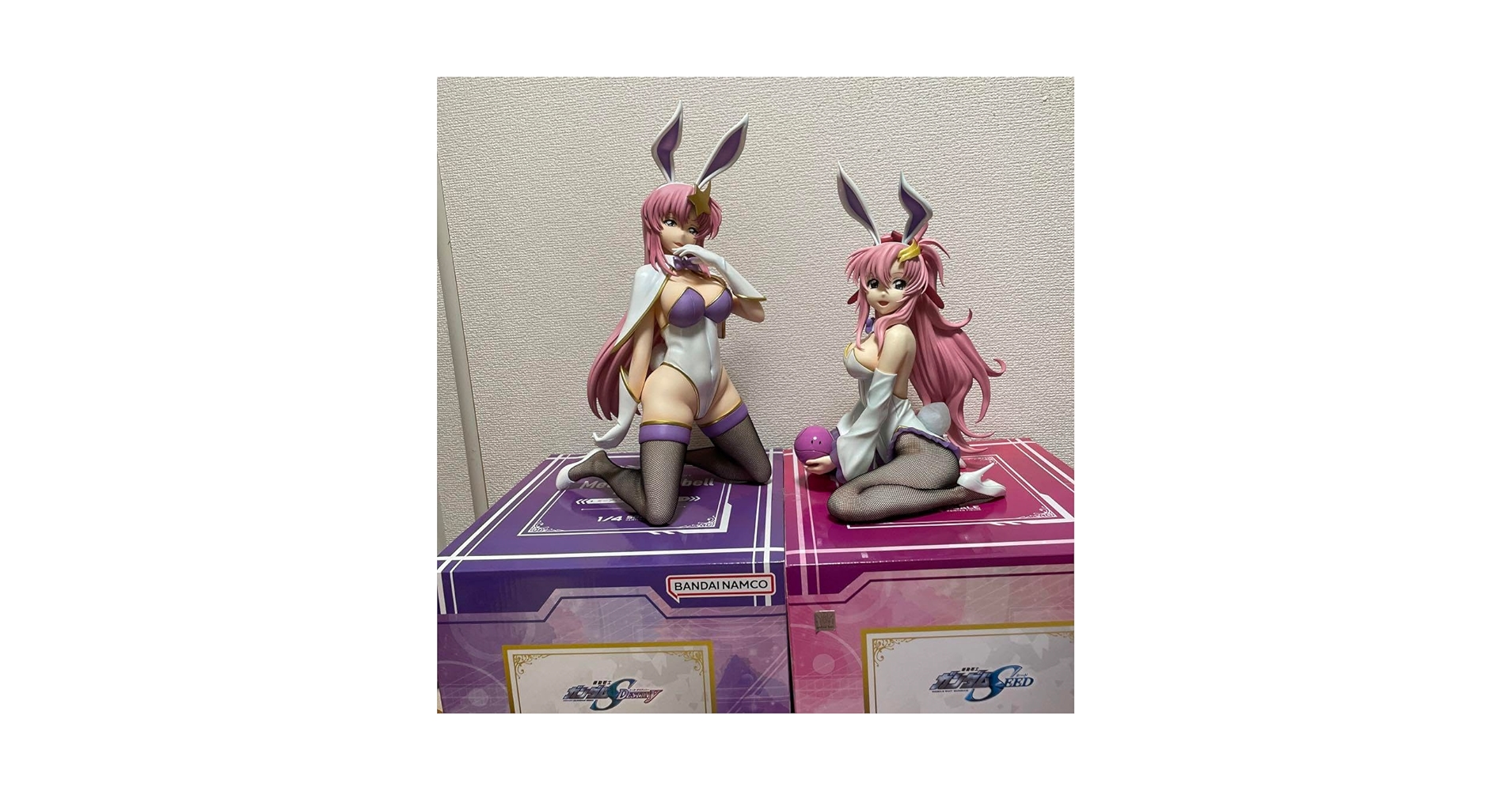 ラクス・クライン＆ミーア・キャンベル バニーＶｅｒ．フィギュア ガンダムSEED DESTINY」よりミーア・キャンベルのバニー姿を