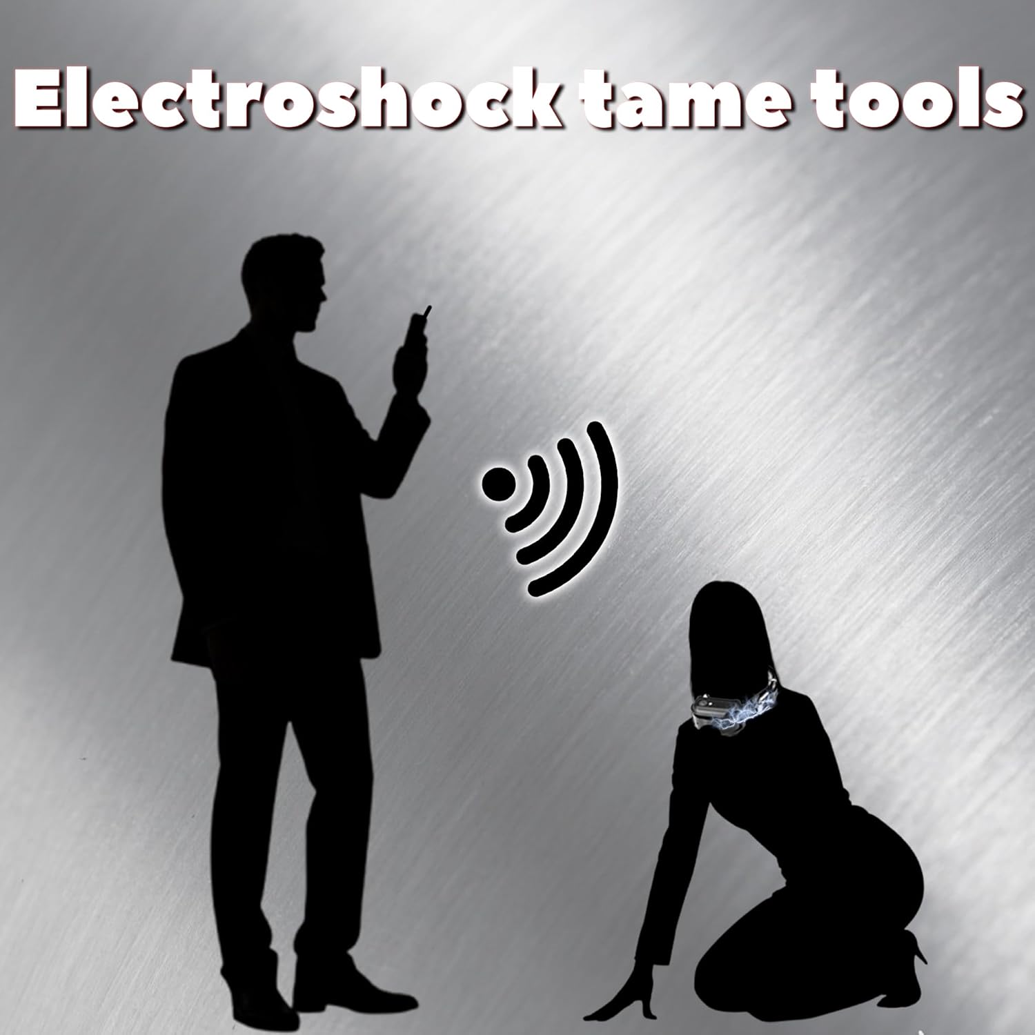 Electric Shock Chastity Neck Collar with Adjustable Current Strengths Multiple Mode Remote Controller Torture Chastity Devices Tame Kinky Couple Sex Toys BDSM Tools Bondage Gear for Couples Women Men