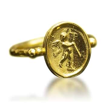 アクセサリー TOMWOOD Coin Ring Angel Gold Coin Ring Gold - Tom Wood Project Official Online Store