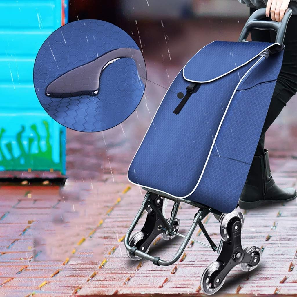 Trolley Shopping Trolleys Folding Shopping Cart and Mobile Accessory Bag Grocery Basket Portable Wheel Embellishment