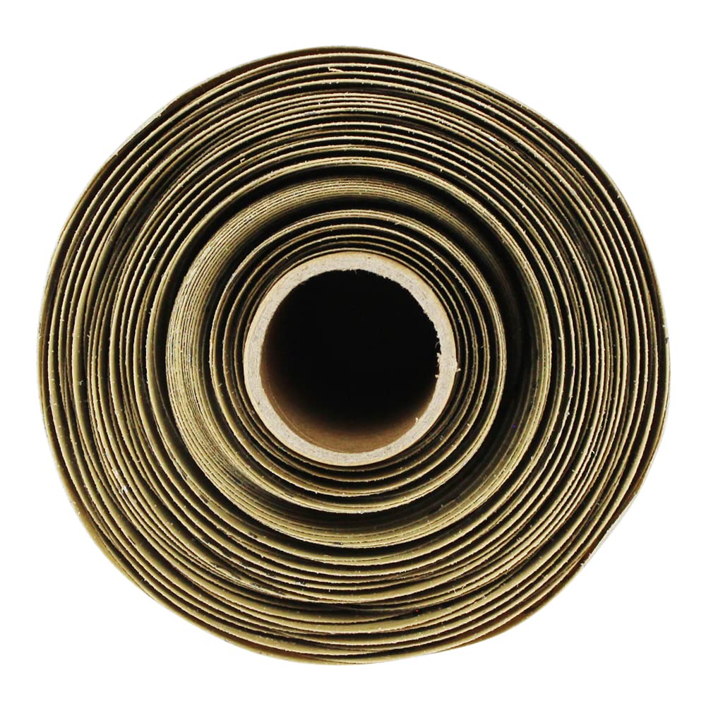 BHA 12,7 cm Dischi su un rotolo di carta abrasiva adesiva PSA dorata, confezione da 100 (grana 100)