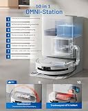 ECOVACS T80 Omni Robot Aspirateur Laveur 18000Pa OZMO ZeroTangle AIVI - 2