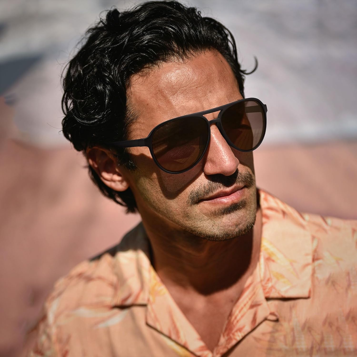 STORYCOAST Polarized Aviator Sunglasses for Men Women Classic Retro Aviators Sports Driving Running Sun Glasses - Image 3