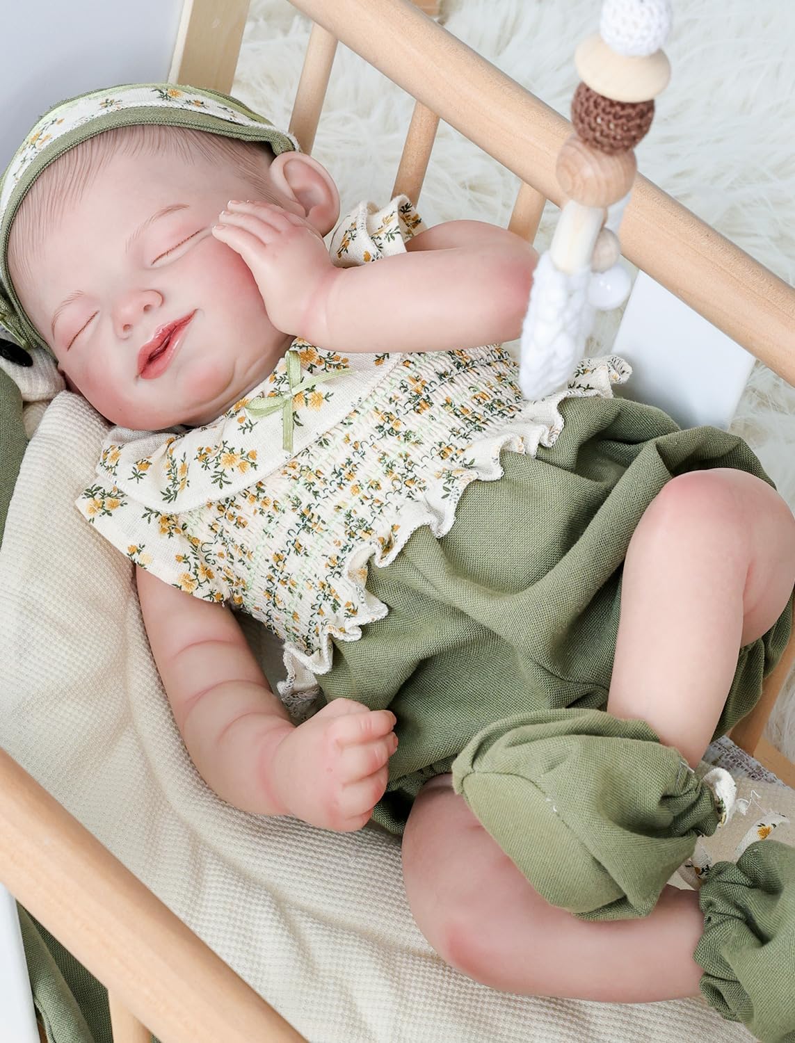 Baby Doll, 20 Inch Reborn Baby Dolls – Realistic Lifelike Newborn, Real Life Baby Dolls with Accessories, Gift for 3+ Year Old Girls, Pretend Play & Collection