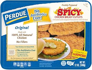 Perdue, Spicy Breaded Chicken Cutlet, 0.75 lb