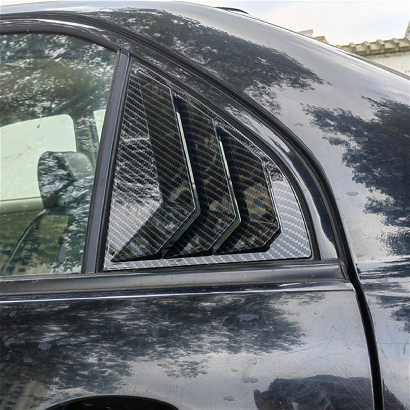 Osłonę bocznej żaluzji samochodu Do Mitsubishi Lancer 2002-2006 Migawki Tylnej Szyby