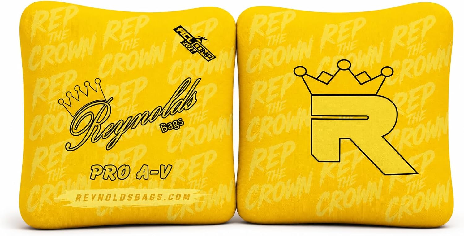Reynolds Cornhole Bags - Pro AV - ACL Comp Approved - Set of 4