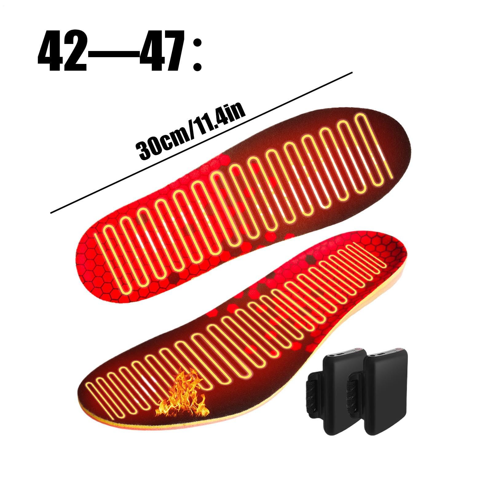 Semelles Chauffantes, Répartition Uniforme De La Chaleur, 1 Ensemble, Chauffe-pieds Rechargeables, Coussinets Chauffants De Camping, Chaleur Longue Durée, Idéales Pour Le Ski, Le Camping Ou La Randonn