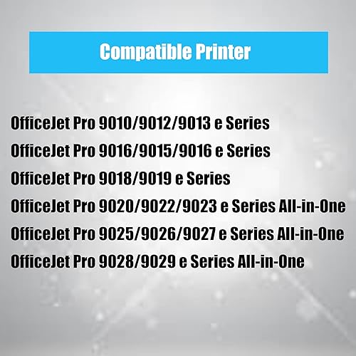 Miniatura 3 de Juego de 2 cartuchos de tinta de repuesto remanufacturados HP 962XL 962 HP 962BK 962XLBK HP962 (negro x 2) trabajo en HP OfficeJet Pro 9020 9025
