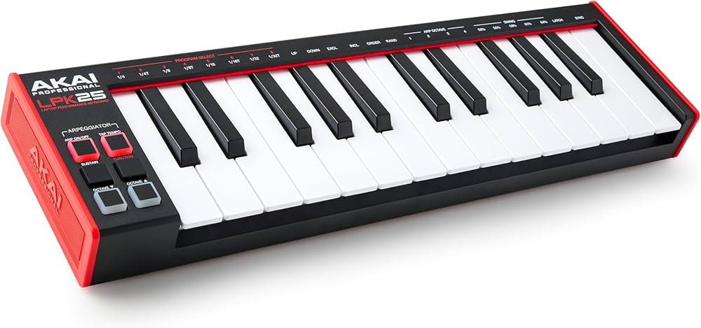 Akai Professional LPK25 - USB MIDI Klavye Controller Mac ve PC