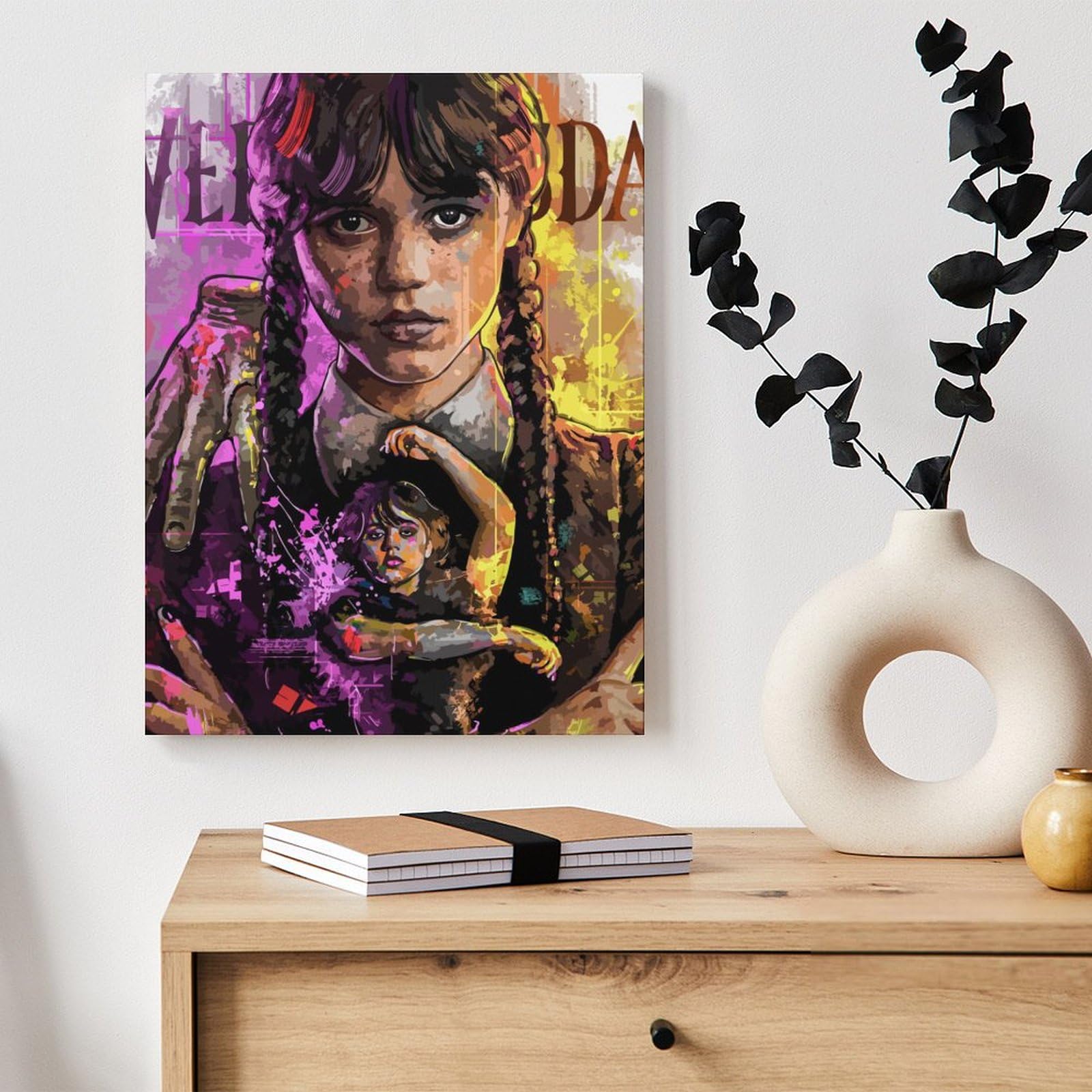 Amazon.co.jp: アートパネル ウェンズデー 映画 アートポスター