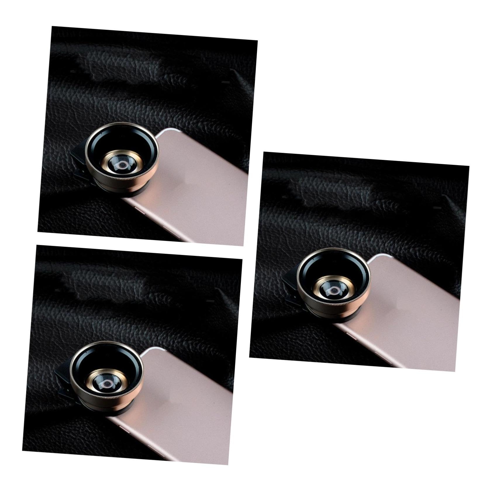 ARTIBETTER 3 Pezzi 37Mm045X49Uv Super Grandangolare Macro Obiettivo Del Telefono Cellulare Teleobiettivo Del Telefono Grandangolo Teleobiettivo Len Obiettivi Della Fotocamera Smartphone Clip