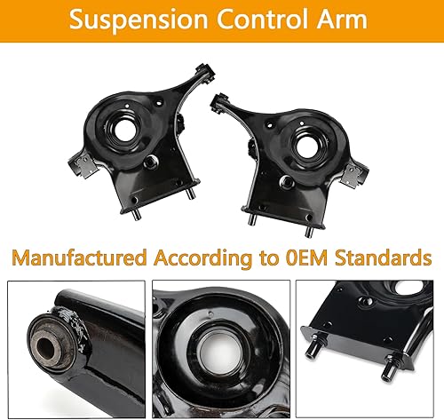 Miniatura 3 de 551B1-3TA0D, 551B0-3TA0D Brazo de control de suspensión inferior trasero compatible con Nissan Altima 2013-2018 y Nissan Maxima 2016-2021