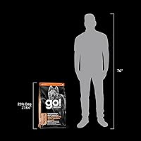 Vista 3 de Go! Solutions Digestion + Gut Health Salmon Dry Dog Food, Premium Chicken-Free Kibble for Gastrointestinal & Digestive Wellness, Supports Sensitive