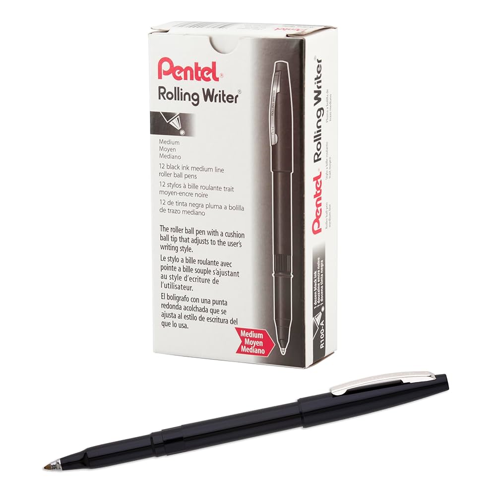 ぺんてる エクスキャリバー ローリングライター ボールペン Amazon | ぺんてる ローリング ライターペン 1ポンド | ローラー