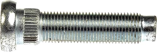 Dorman 610-439 Perno de rueda dentada delantera 916-18  moleteado de 0.658 pulgadas, longitud de 2-716 pulgadas compatible con modelos Dodge