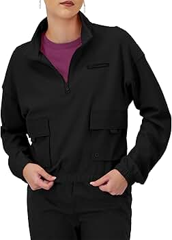 Champion Women's Jacket, Campus, Pique 1/4 Zip Pullover, Jacket