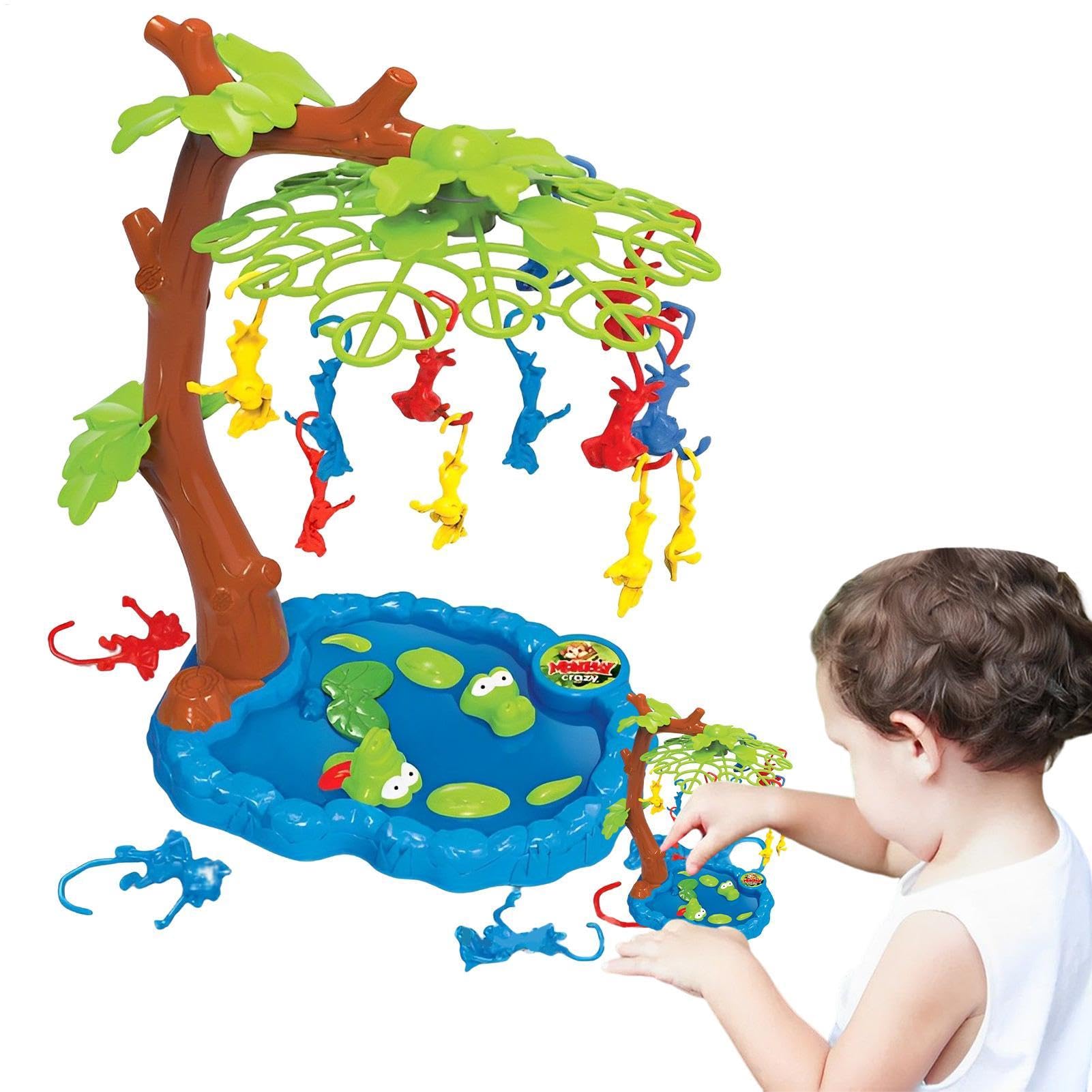 Monkey Around Game - Monkey Climbing Tree Balancing Game,Educational Tabletop Toy Parent-Child Interactive Home Decor for Backyard