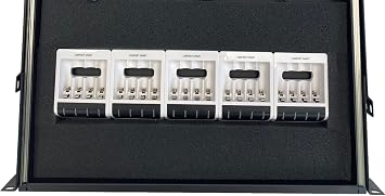 LMS Comfort Smart RACKMOUNT Charging Drawer for 20 AA/AAA Rechargeable Batteries
