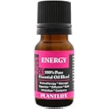 Plantlife Energy Aromatherapy Essential Oil Blend - Straight from The Plant 100% Pure Therapeutic Grade - No Additives or Fillers - Made in California 10 ml