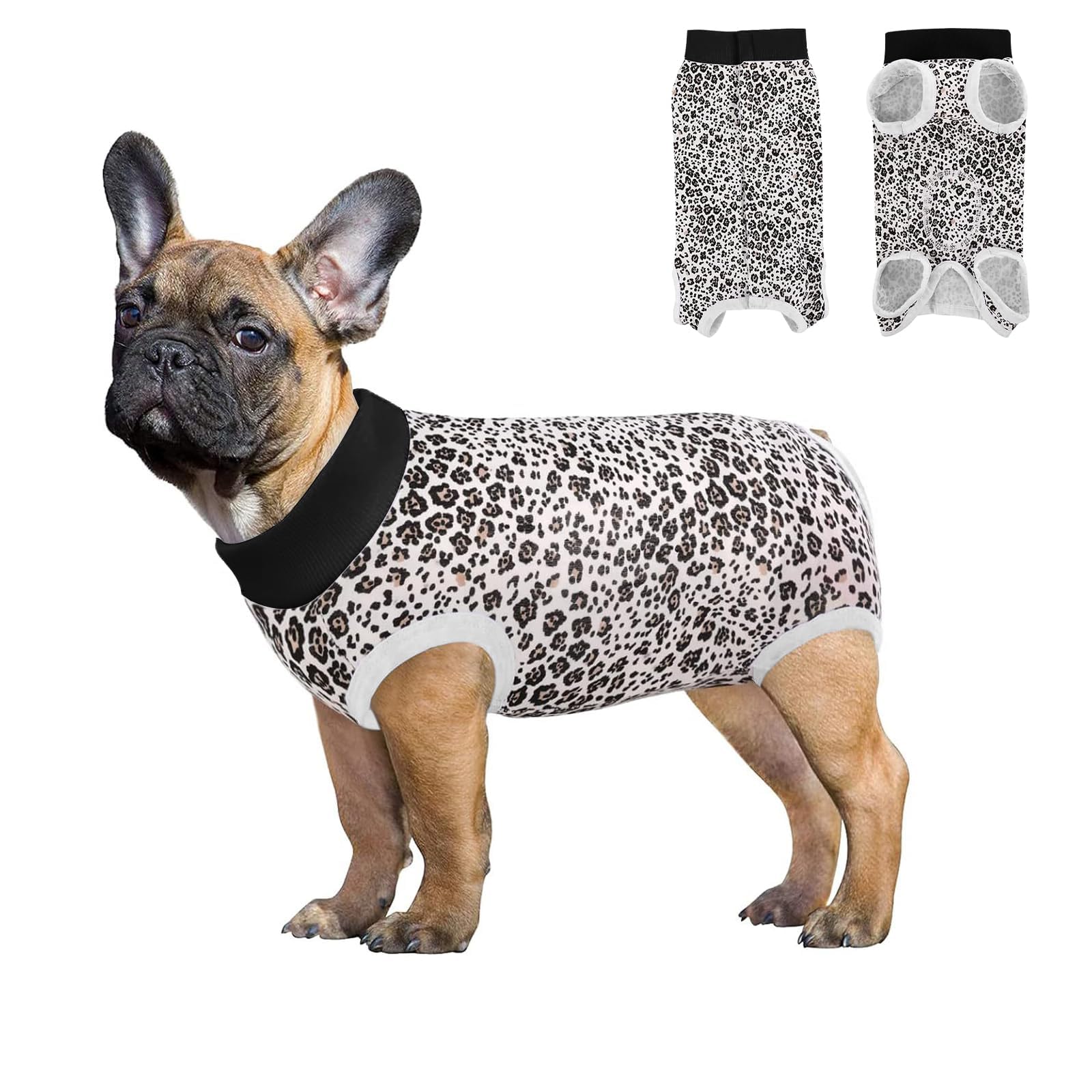 FEimaX Dog Surgery Recovery Suit Female and Male Pet Body Suits for Puppy