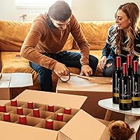 Vista 7 de YOTINO 5 Juegos de Kits de Separadores de Vasos para Cajas de Mudanza, Cristalería de Vino y Empaque de Vajilla para Cajas de Mudanza, Separadores