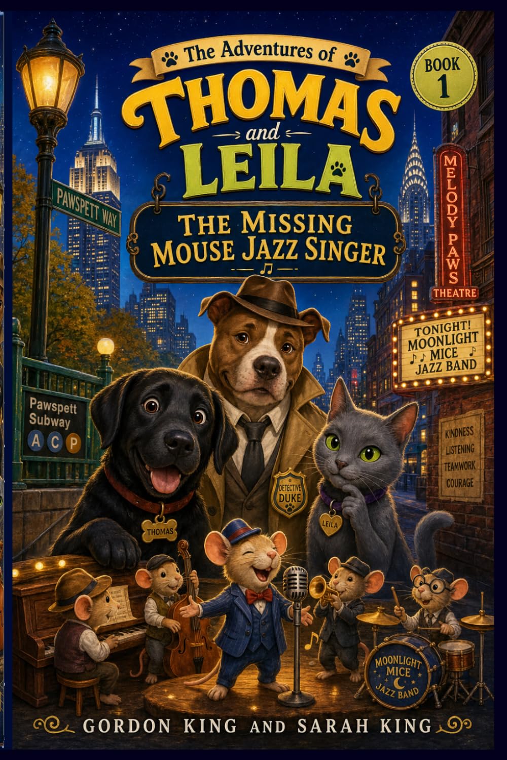 The Adventures of Thomas and Leila: The Missing Mouse Jazz Singer (The Adventures of Thomas and Leila with Detective Duke)