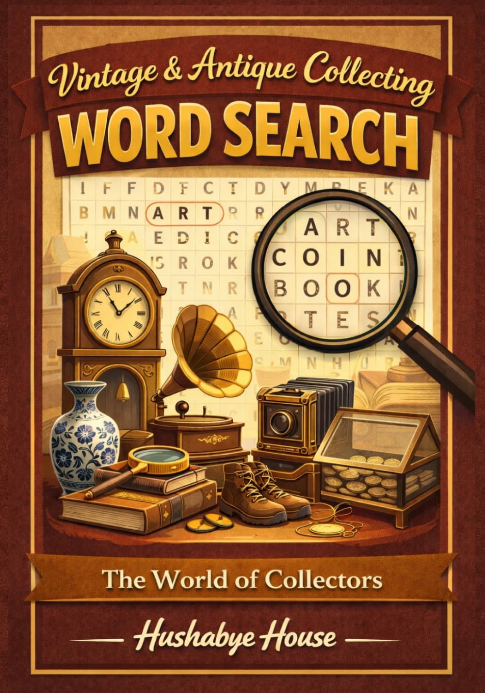 Vintage & Antique Collecting Word Search: 51 Themes, 765 Words — Furniture, Ceramics, Jewellery, Coins, Art, Fashion & Collector's Culture | Puzzle ... Heart (Hobbyist Word Search series)