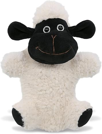 DolliBu Blacknose Sheep Stuffed Animal Hand Puppet - Cute Plush Puppet Toy