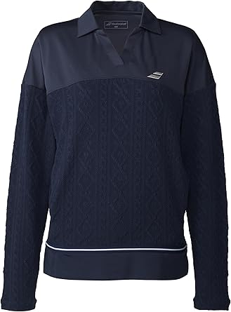 Amazon | バボラ Babolat テニスウェア レディース PURE LONG SLEEVE