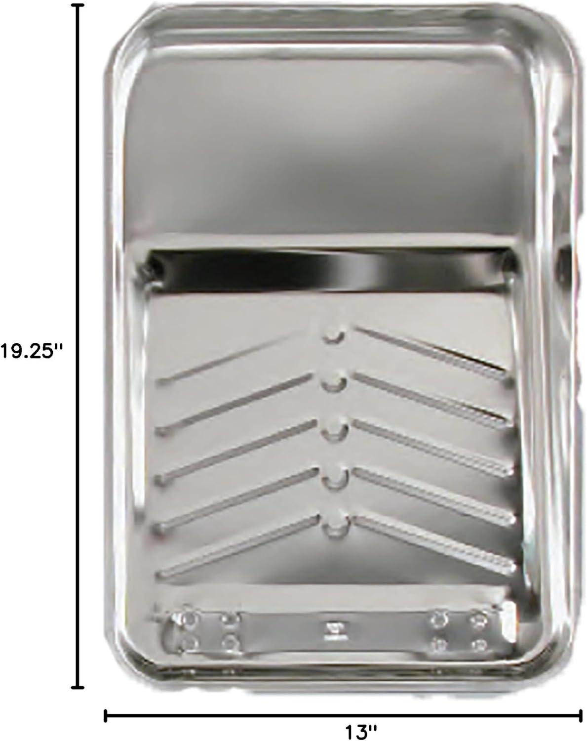 Premier 9" 1-Gallon Capacity Deep Well Metal Paint Tray with Ladder Legs, DWTM