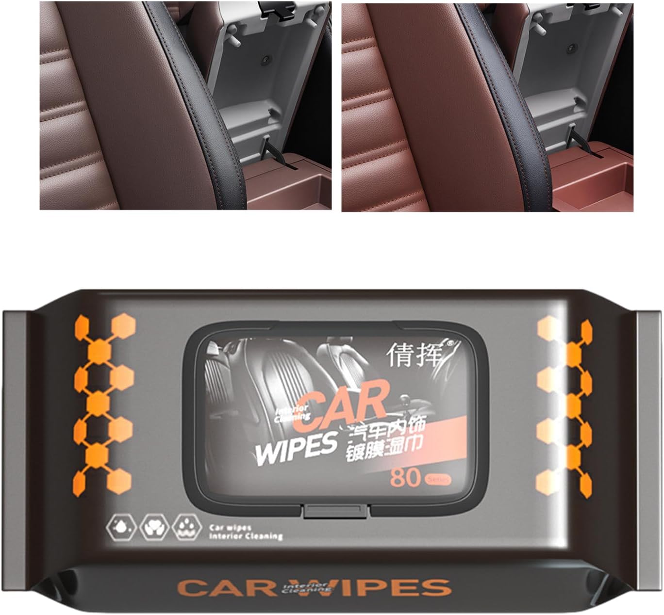 Dashboard Wipes for Car Interior Auto Wipes for Cleaning Interior