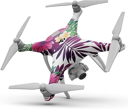 Miniatura 8 de Compatible con Drone DJI Spark - Adhesivo protector de vinilo resistente a los arañazos - Verde sólido sutil