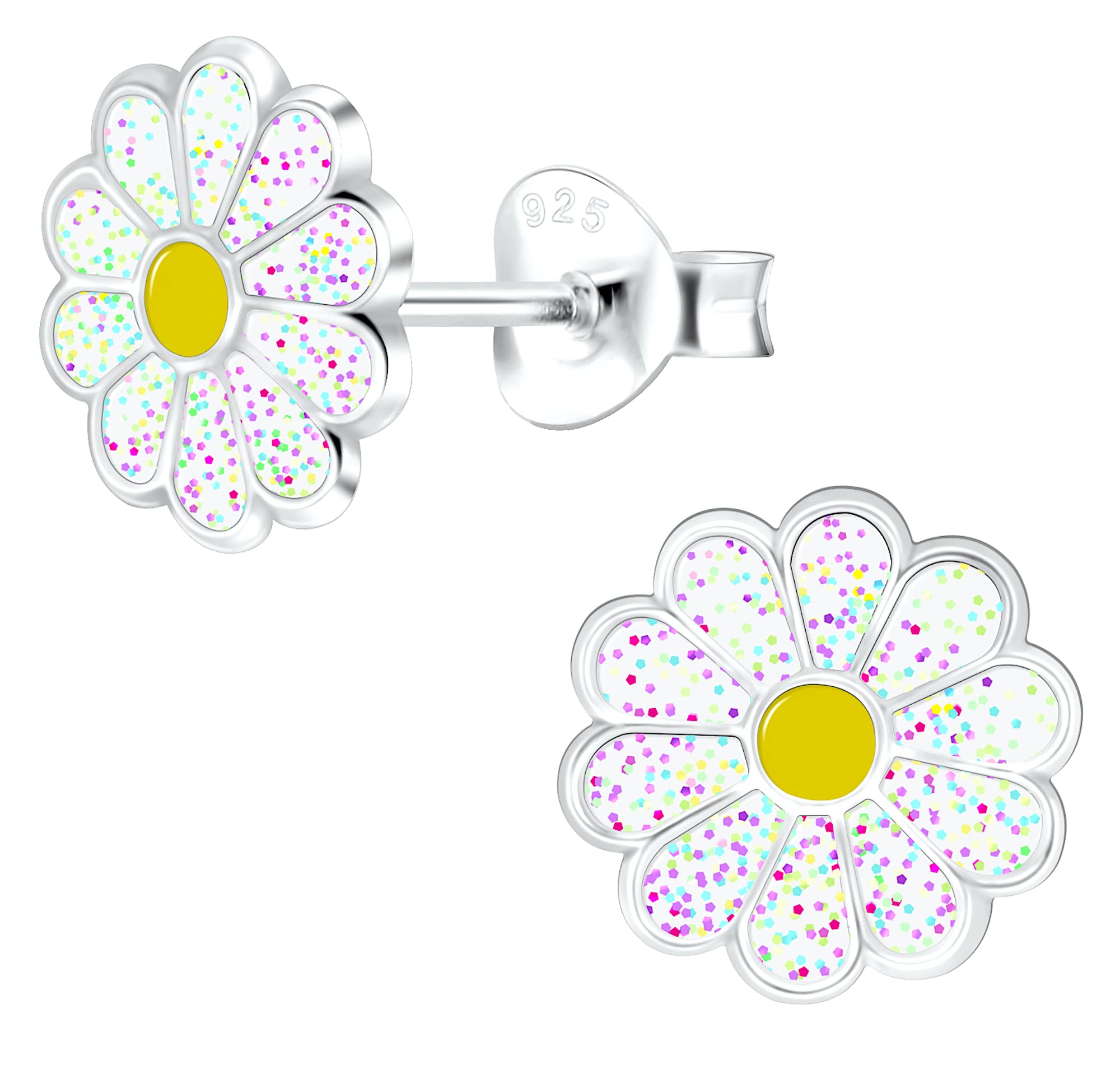 Aww So Cute 925 Sterling Silver Hypoallergenic Flower Stud Earrings for Babies, Kids & Girls | Diwali Gift/Birthday Gift | Comes in a Gift Box | 925 Stamped with Certificate of Authenticity | ER1982 (B09RZQGWDL) Amazon Price History, Amazon Price Tracker