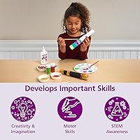 Vista 3 de Colorations Decora tus propios telescopios - Juego de 10