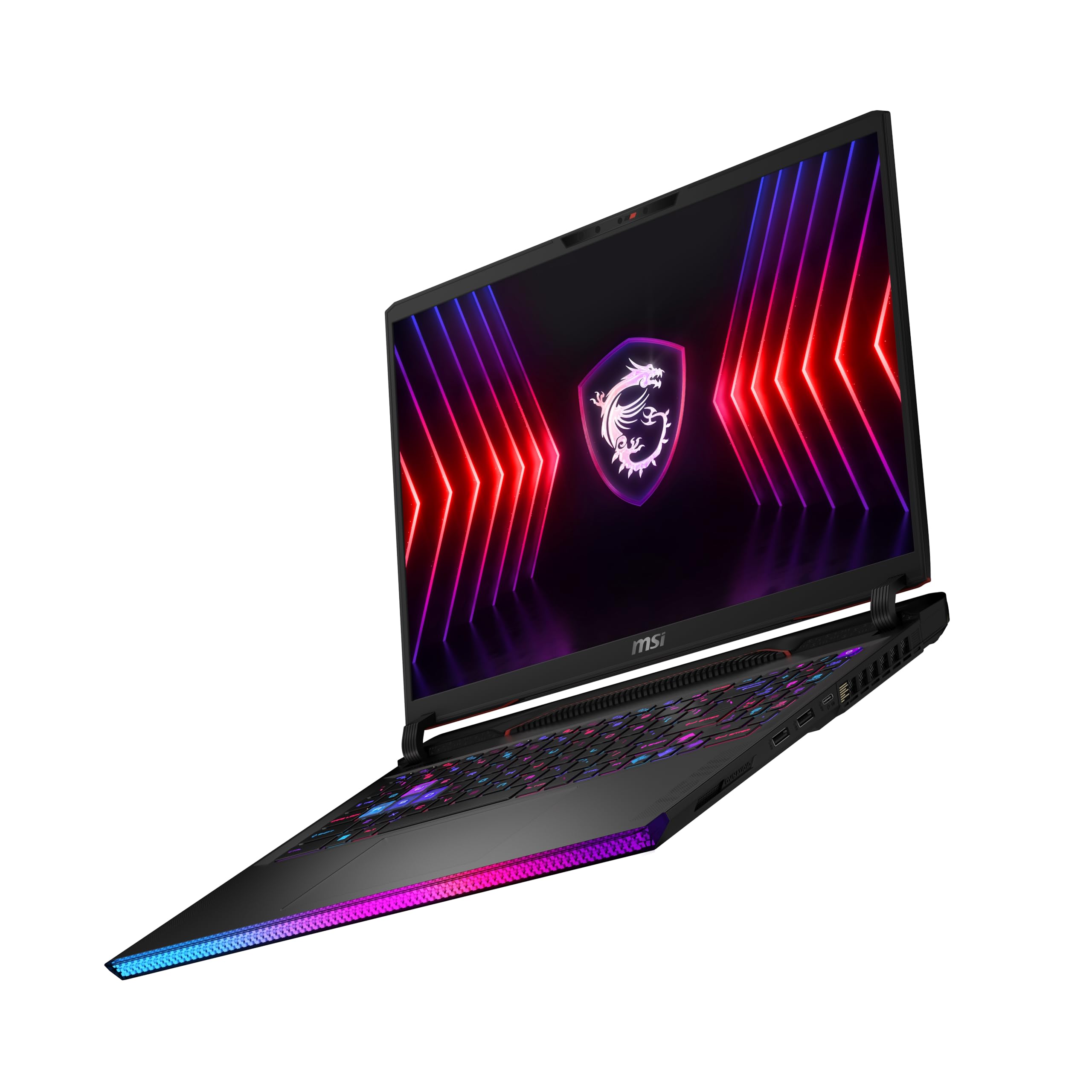 MSI Raider GE68 HX 14VGG-244IT, Notebook Gaming, 16" 16:10 QHD+ 240Hz, Intel i9-14900HX, Nvidia RTX 4070 GDDR6 8GB, 1TB SSD PCIe4,DDR5 32GB, WiFi 7, Win11 Home [Layout e Garanzia ITA]